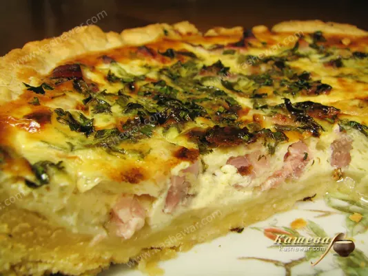 Ham pie - recipe with photo, Swedish cuisine