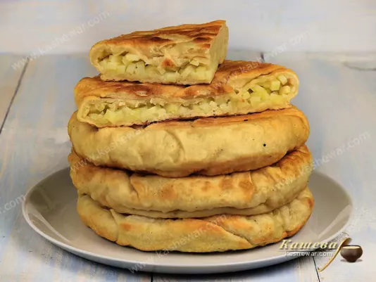 Placinta with potatoes – recipe with photo, Moldovan cuisine