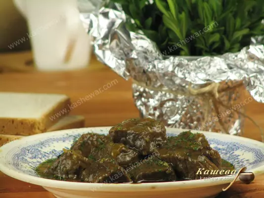 Popovskaya yakhniya from beef - recipe with photo, Bulgarian cuisine