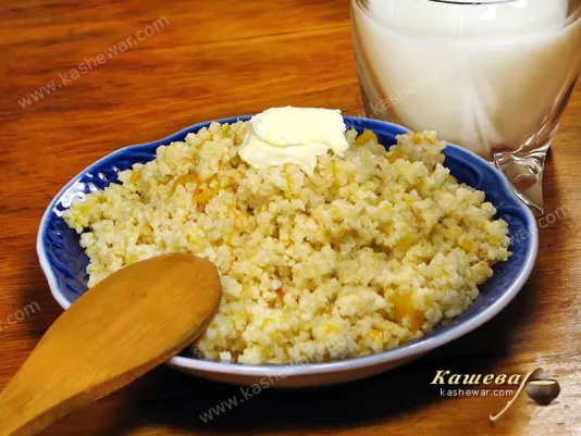 Pumpkin millet porridge - recipe with photo, russian cuisine