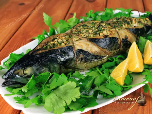 Fish stuffed with fennel – recipe with photo, Moroccan cuisine
