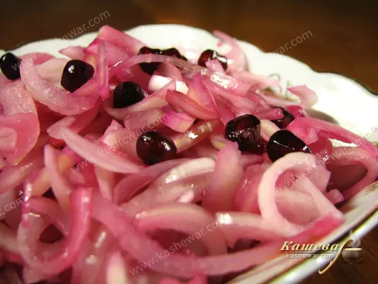 Salad for meat – recipe with photo, Uzbek cuisine