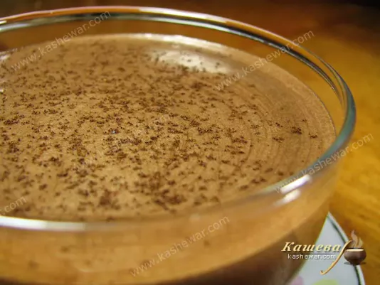 Chocolate Mousse – recipe with photo, french cuisine