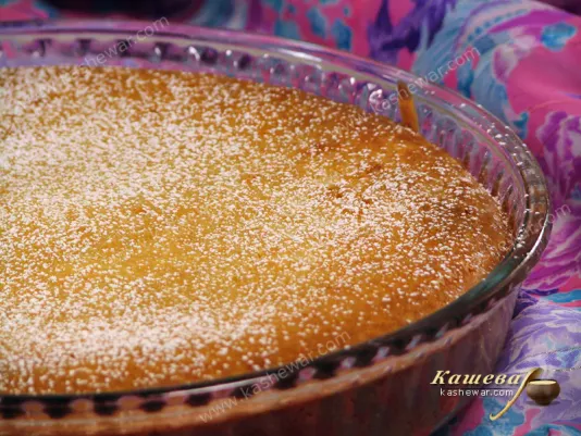 Сладкий пирог на кефире – рецепт с фото, азербайджанская кухня