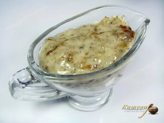 Сливочно-грибной соус – рецепт с фото, соусы