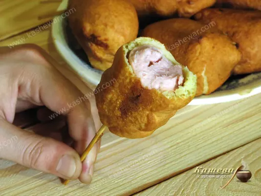 Sausages in dough - recipe with photo, American cuisine