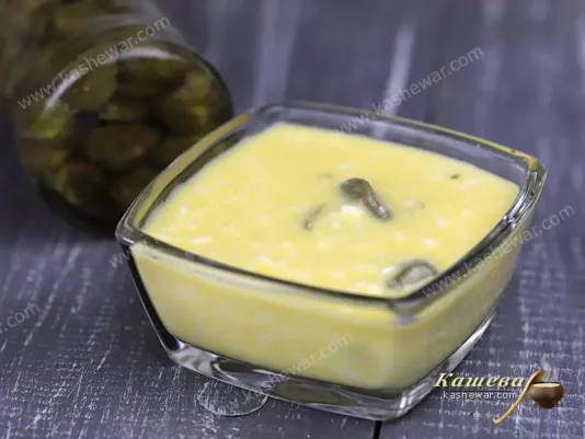 Mustard and caper sauce – recipe with photo, sauces