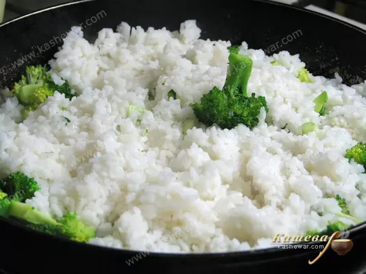 Рис смешанный с овощами