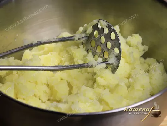 Crushed potatoes