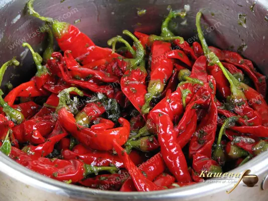 Pickled peppers