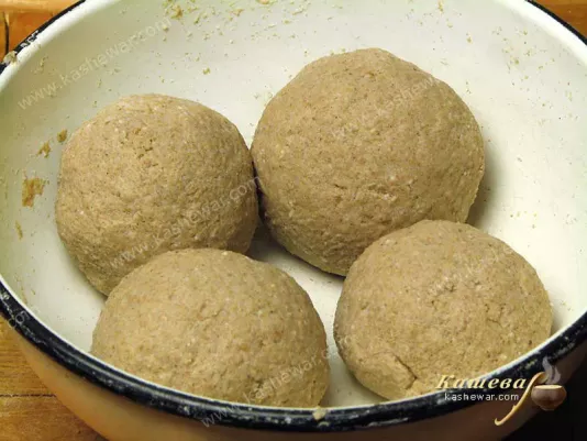 Buckwheat dough