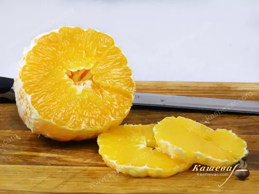 Нарезка апельсинов