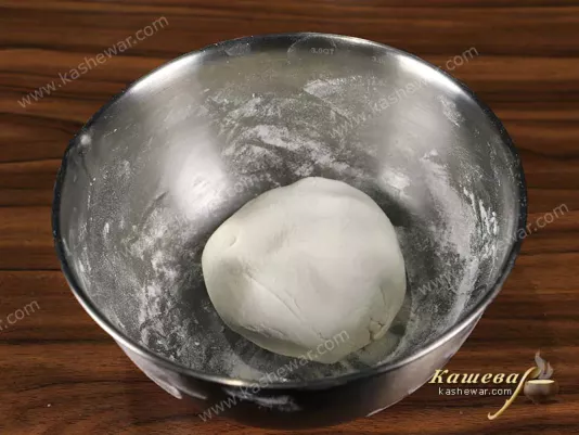 Rice flour dough