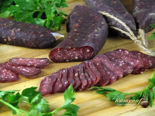 Sujuk – recipe with photo, Armenian cuisine