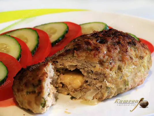 Cheese stuffed pork cutlets – recipe with photo, American cuisine