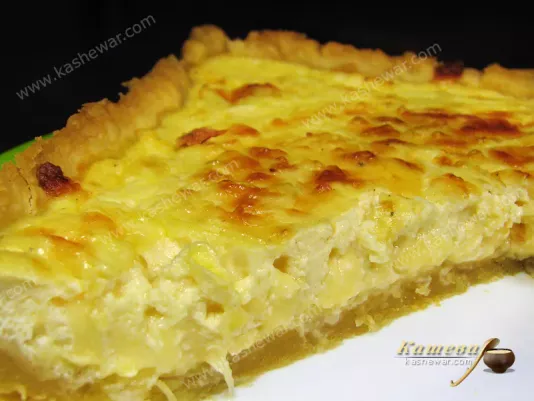 Cheese pie - recipe with photo, Swedish cuisine