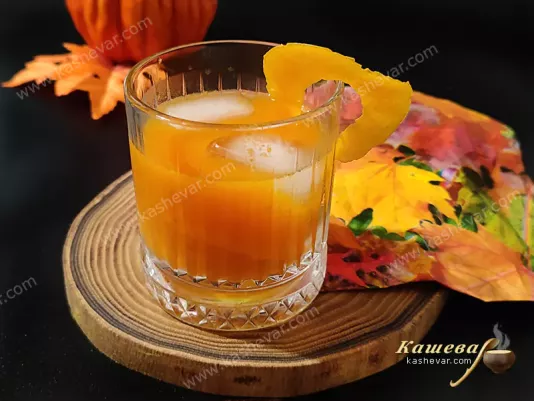 Pumpkin cocktail – recipe with photos, American cuisine