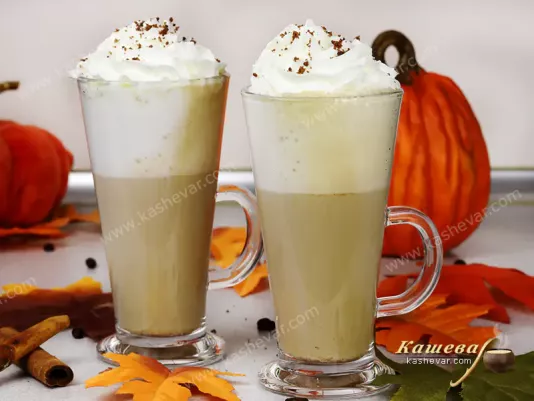 Pumpkin latte – recipe with photos, American cuisine