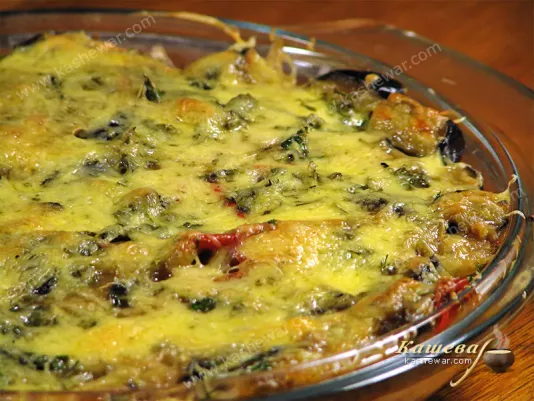 Yahnia eggplant casserole - recipe with photo, Bulgarian cuisine