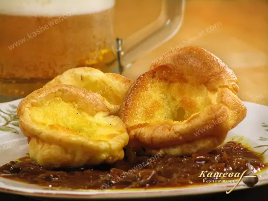 Yorkshire pudding - recipe with photo, English cuisine