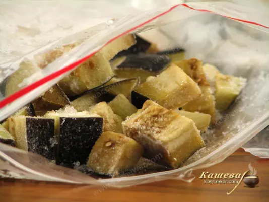 Frozen eggplants – recipe with photo, food preservation for the winter