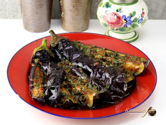 Салат из баклажанов с шармулой – пошаговый рецепт с фото, марокканской кухни