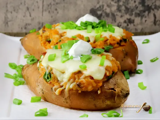 Twice-baked sweet potato – step-by-step recipe with photo, Mexican cuisine