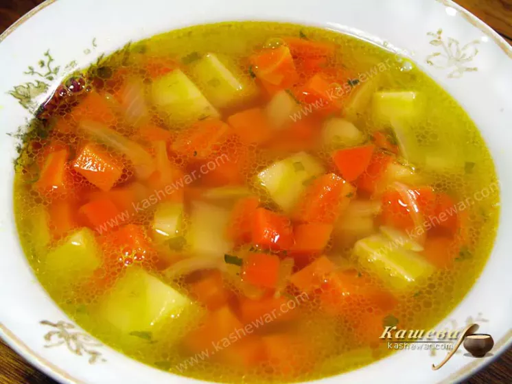 Greek carrot soup – recipe with photo, Greek cuisine