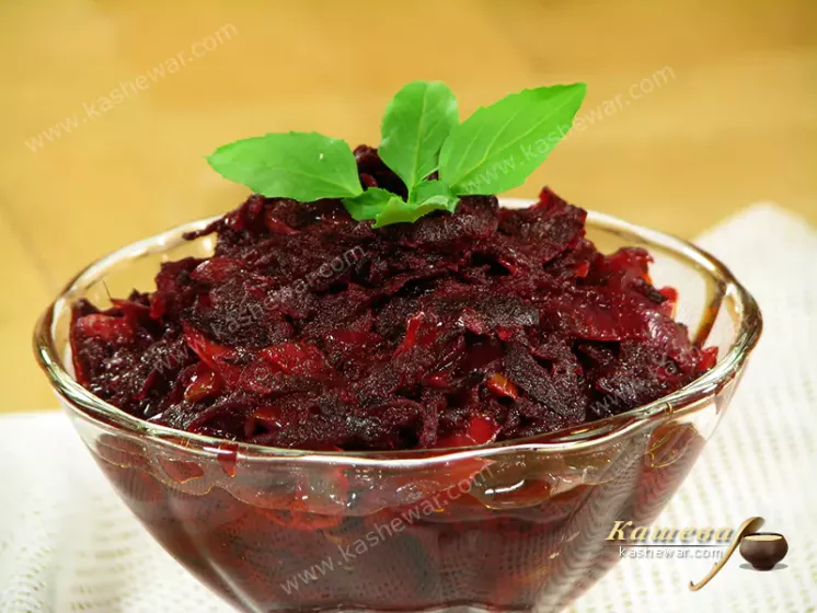 Икра из свеклы – рецепт с фото, украинская кухня