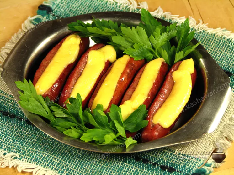 Ковбаски з сиром – рецепт з фото, німецька кухня
