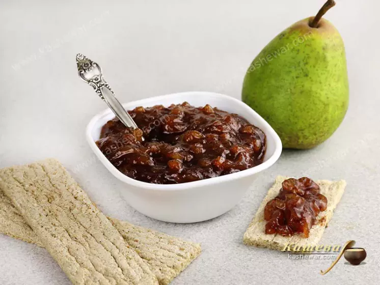 Pear Confiture – recipe with photo, conservation
