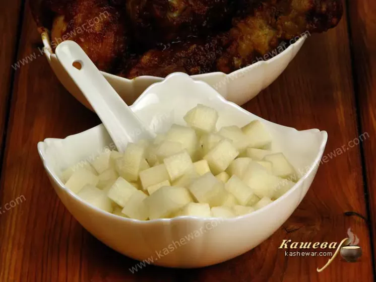 Маринованная редька – рецепт с фото, корейская кухня