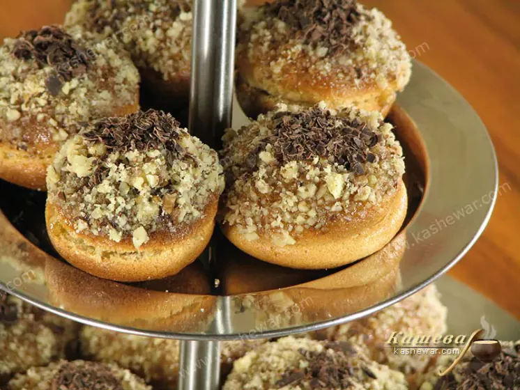 Bushe nut cake – recipe with photo, baking