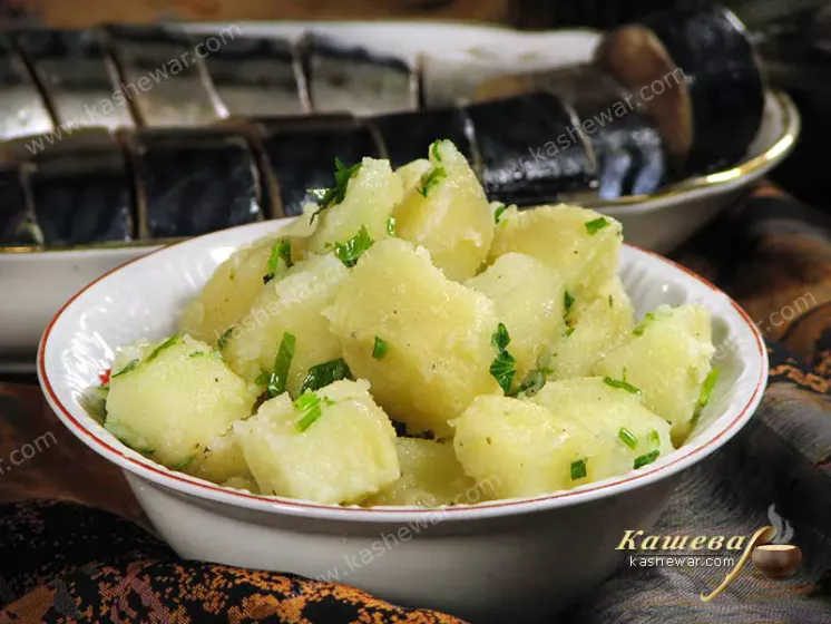 Салат с картошкой фри – пошаговый рецепт приготовления с фото