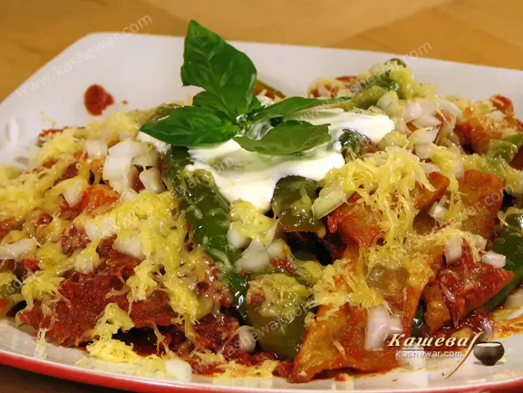 Сельские чилакилес (Chilaquiles de rancho) – рецепт с фото, мексиканская кухня