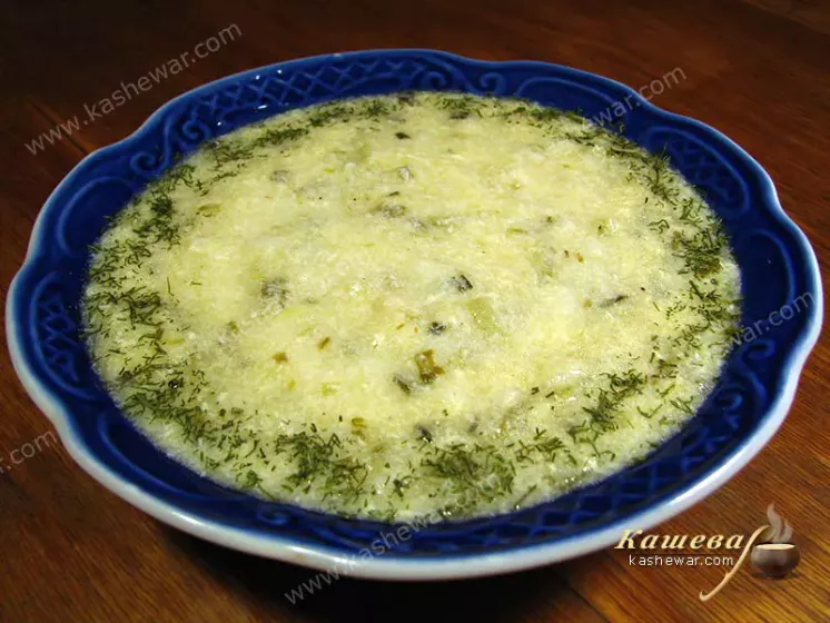 Zucchini soup – recipe with photo, bulgarian cuisine