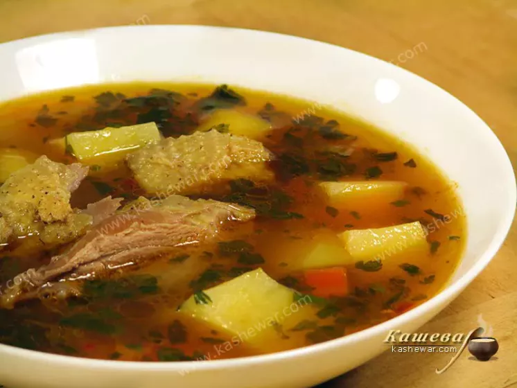 Moldovan rooster soup – recipe with photo, Moldovan cuisine