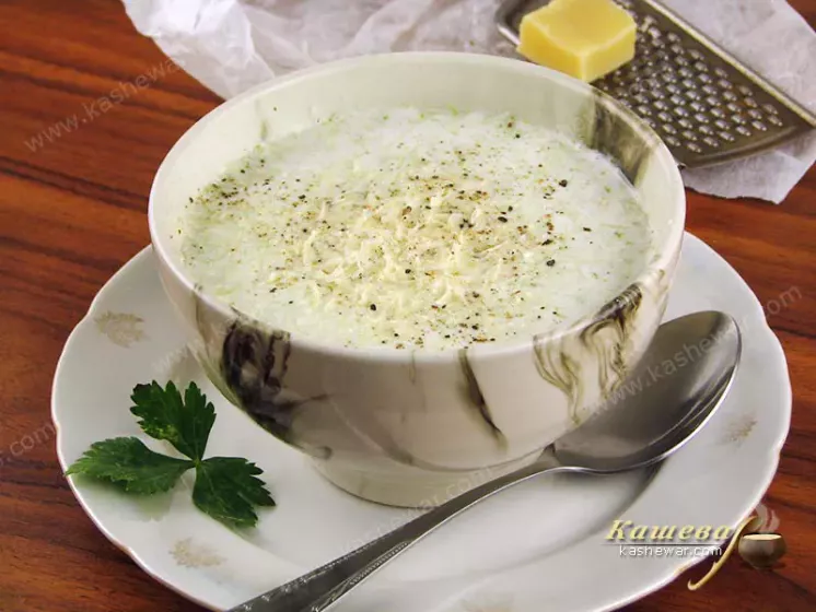 Broccoli soup – recipe with photo, Italian cuisine