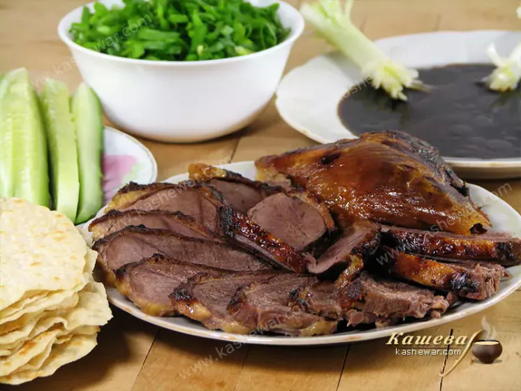 Утка по-пекински – рецепт с фото, китайская кухня