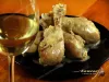 Sherry chicken with garlic - recipe with photos, Spanish cuisine