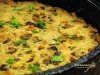 Semolina mushroom casserole - recipe with photo, German cuisine