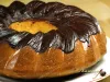 Chocolate-glazed cupcake - recipe with photo, baking