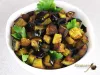 Хрустящие баклажанные кубики – рецепт с фото, индийская кухня