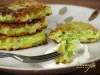 Zucchini fritters (Latkes) - recipe with photo, Jewish cuisine