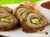 Meat roll with cheese and herbs - recipe with photo, British cuisine