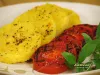 Полента с зеленью и помидорами – рецепт с фото, итальянская кухня