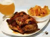 Половина курицы с картофелем фри – рецепт с фото, немецкая кухня