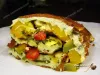 Rolled omelet with bell pepper - recipe with photo, German cuisine