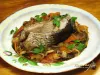 Baked fish with vegetables - recipe with photo, Bulgarian cuisine