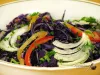 Red cabbage salad with sweet pepper – recipe with photo, Moldovan cuisine